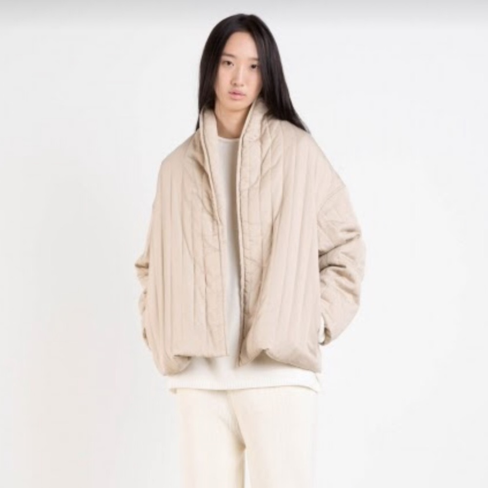 Oak + Fort Puff Sweater